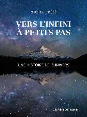 cover image of Vers l'infini à petits pas--Une histoire de l'Univers